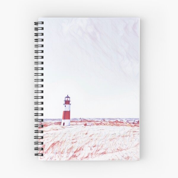 Item preview, Painted Lighthouse in Sconset on Nantucket designed and sold by Claireandrewss.