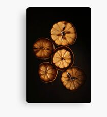 Dehydrated Lemons Canvas Print