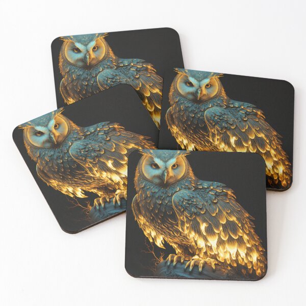 Item preview, Owl, Bright Bird, Hunter  designed and sold by Animal  Masterpieces.