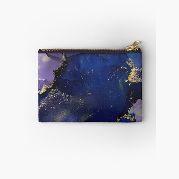 Item preview, Beautiful purple and gold glimmer alcohol ink artwork designed and sold by Deborah Pryn.