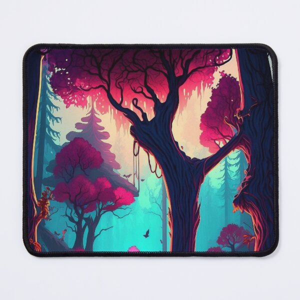 Item preview, Magical Pink Forest Path designed and sold by Scraponzo.