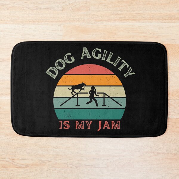 Item preview, Dog agility is my jam - agility is my passion in English designed and sold by PausePapote.