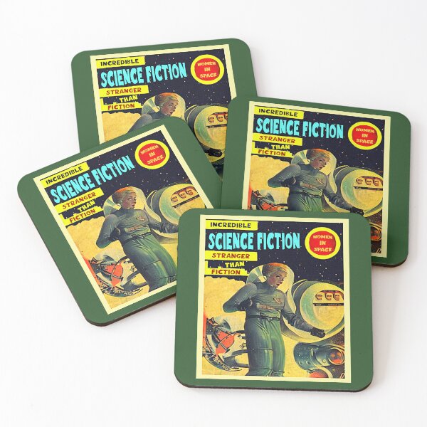 Item preview, [imaginary] Science Fiction magazine cover (#02) [Create a set!] designed and sold by SolidEarthArt.