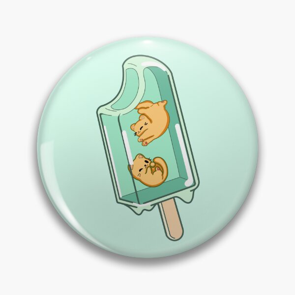 Item preview, Kitty iced popsicle  designed and sold by PeachyPeonies.