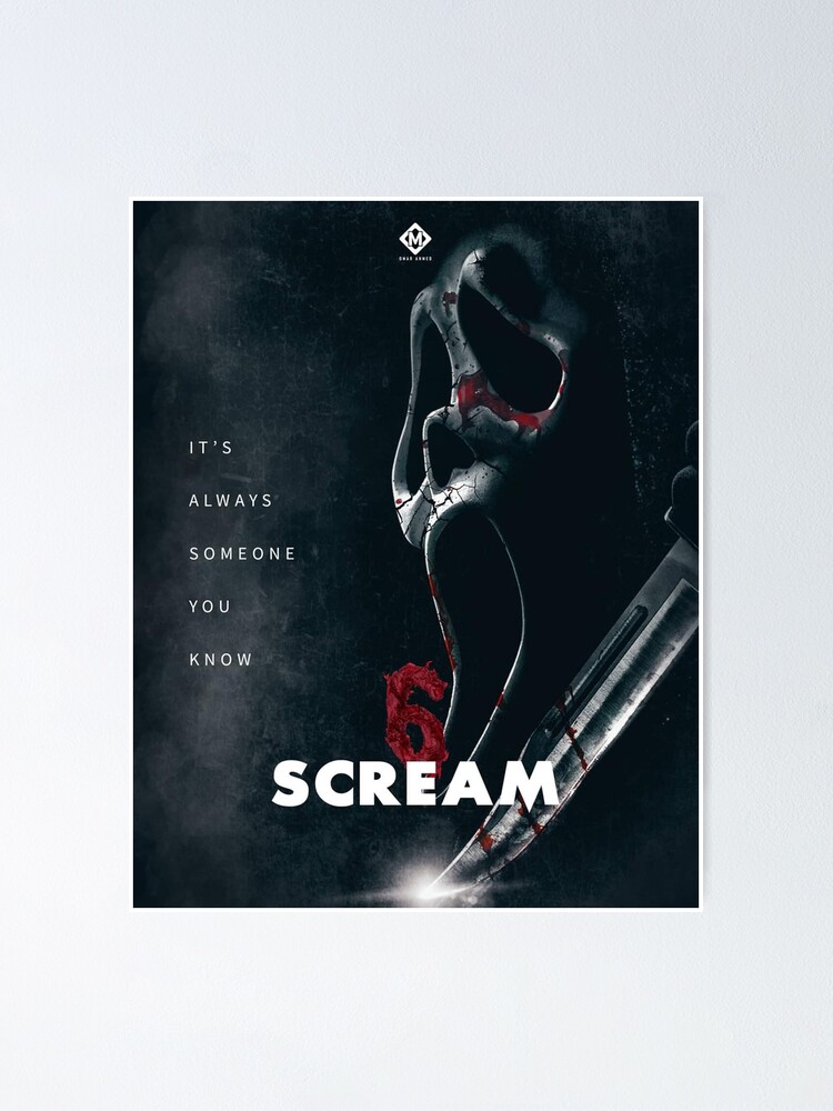 Affiche de cinéma Scream 6