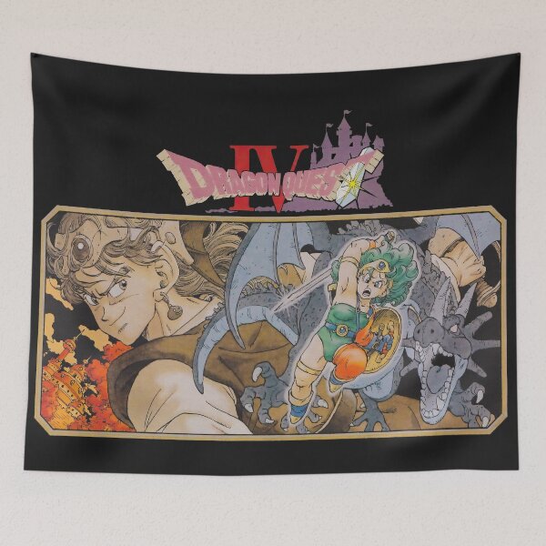 Item preview, Dragon Quest 4 Famicom Cover Art designed and sold by luscastore.