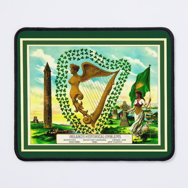 Item preview, Ireland's Historic Emblems & Good Luck Charms Vintage designed and sold by Earth Nature Creations.