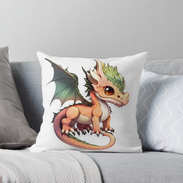 Item preview, orange dragon designed and sold by Victiko.