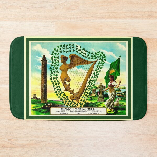 Item preview, Ireland's Historic Emblems & Good Luck Charms Vintage designed and sold by Earth Nature Creations.