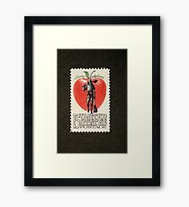 1966 5¢ Johnny Appleseed Postage Stamp Framed Print