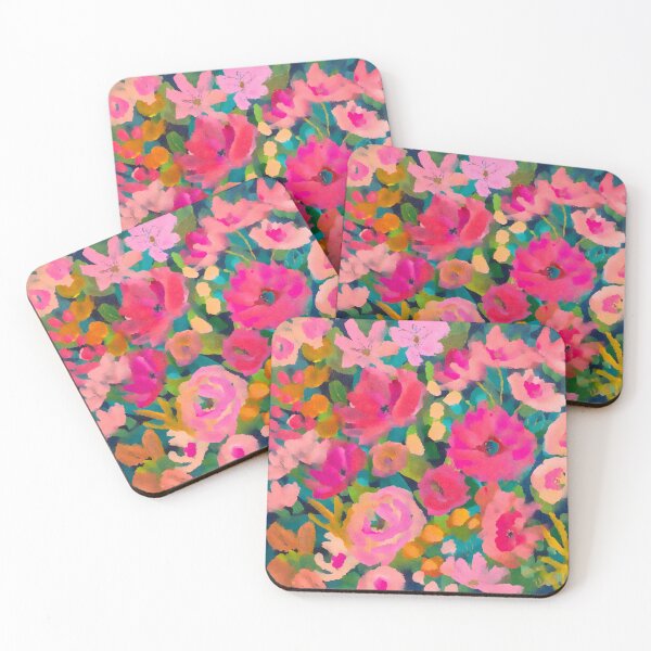 Item preview, Night Garden Floral Print designed and sold by Suzanne Allard Design.
