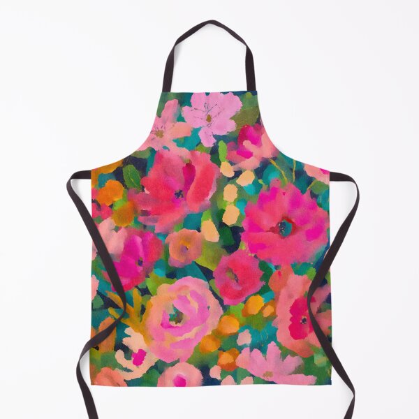 Item preview, Night Garden Floral Print designed and sold by Suzanne Allard Design.