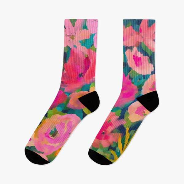 Item preview, Night Garden Floral Print designed and sold by Suzanne Allard Design.