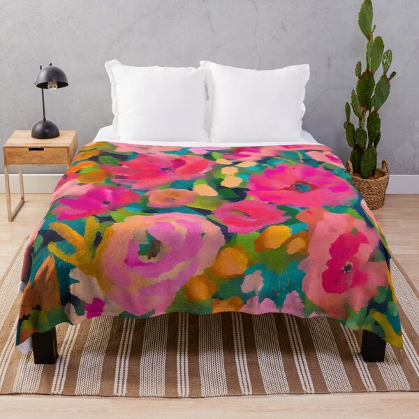 Item preview, Night Garden Floral Print designed and sold by Suzanne Allard Design.