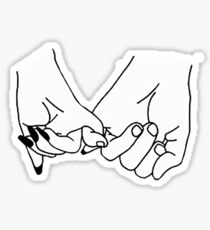 pinky promise Sticker