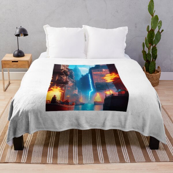 Item preview, The Destroy Futuristic City. designed and sold by SHALOXX.