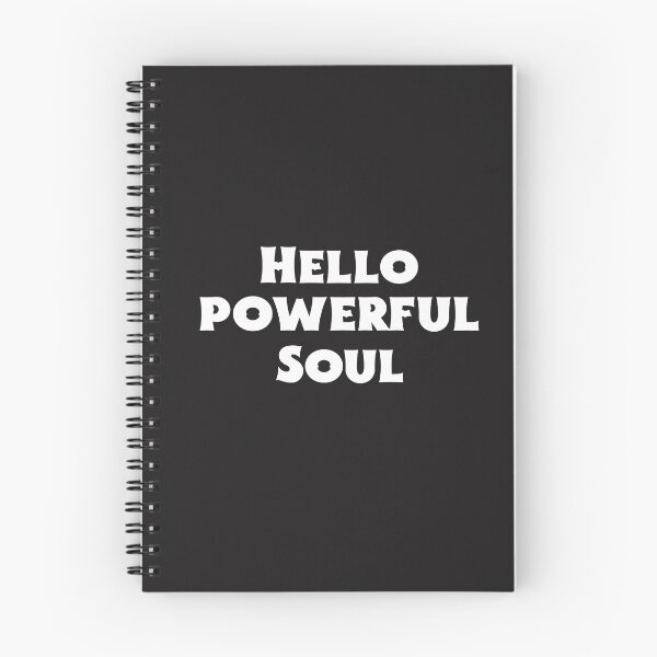 Item preview, Hello Powerful Soul designed and sold by Salimah Haji.