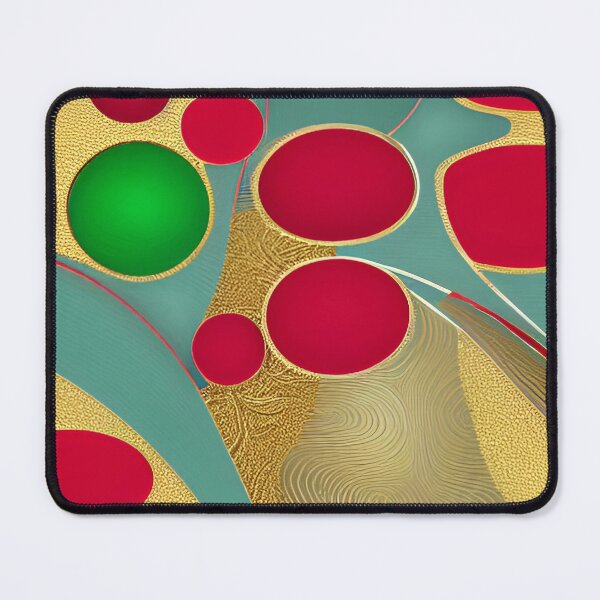 Item preview, Abstract Design - Red, Gold and Green designed and sold by ArtistsQuest.