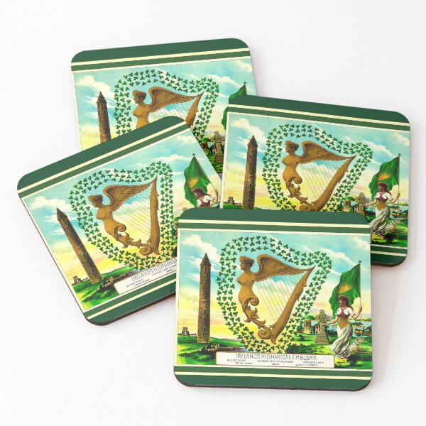Item preview, Ireland's Historic Emblems & Good Luck Charms Vintage designed and sold by Earth Nature Creations.