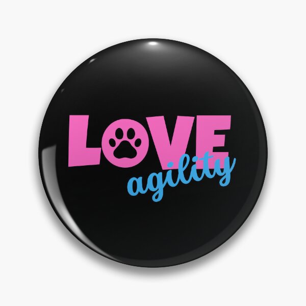 Item preview, Love agility in pink and blue designed and sold by PausePapote.