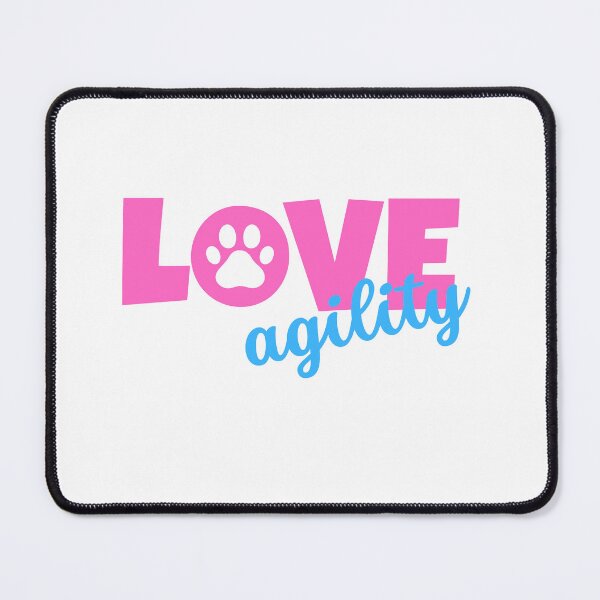 Item preview, Love agility in pink and blue designed and sold by PausePapote.