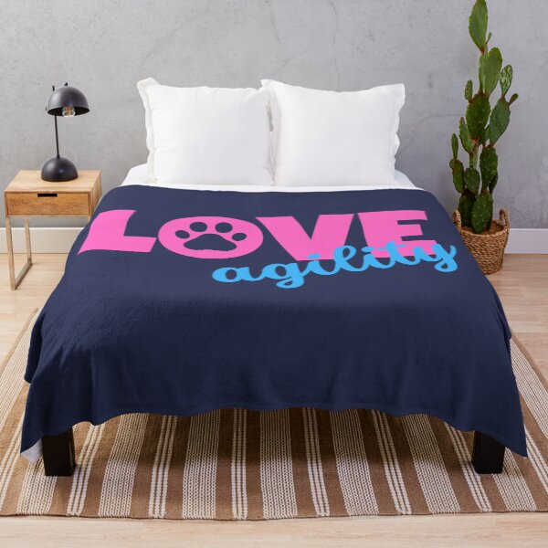 Item preview, Love agility in pink and blue designed and sold by PausePapote.