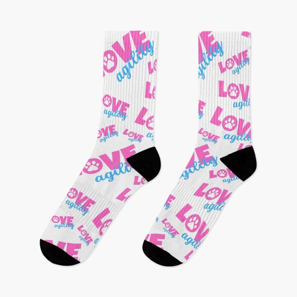 Item preview, Love agility in pink and blue designed and sold by PausePapote.