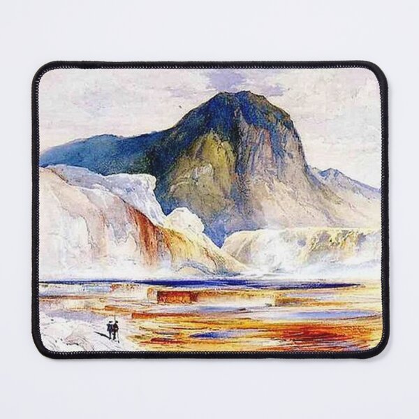 Item preview, Hot Springs -upper Pools by Thomas Moran designed and sold by tomorrowsart.