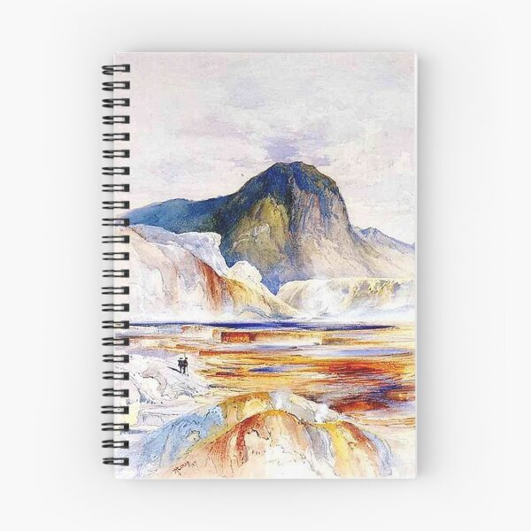 Item preview, Hot Springs -upper Pools by Thomas Moran designed and sold by tomorrowsart.