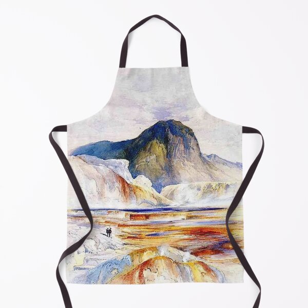 Item preview, Hot Springs -upper Pools by Thomas Moran designed and sold by tomorrowsart.