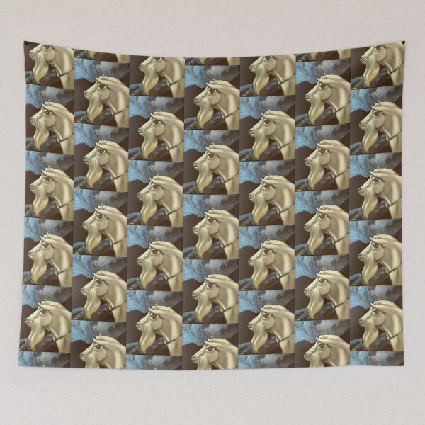 Item preview, Saanen - Night Of The Billygoat designed and sold by Patricia Howitt.