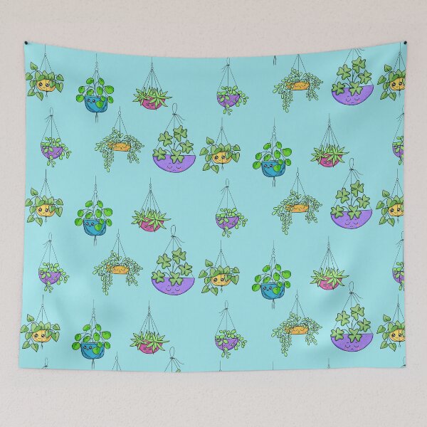 Item preview, Kawaii Hanging Plant Set designed and sold by mikaylart.