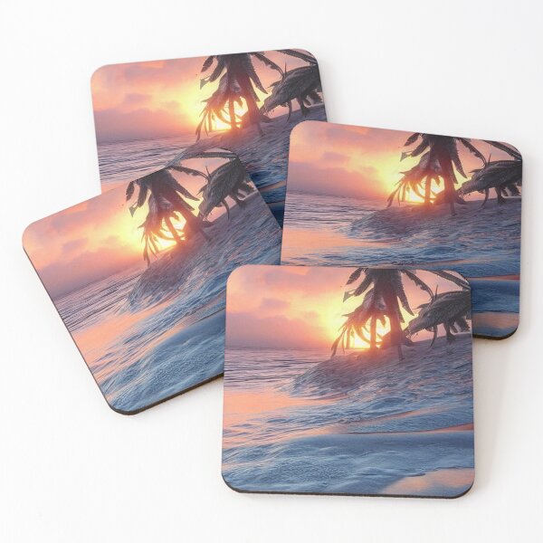 Item preview, Sunset at sea designed and sold by Yarora.ai.