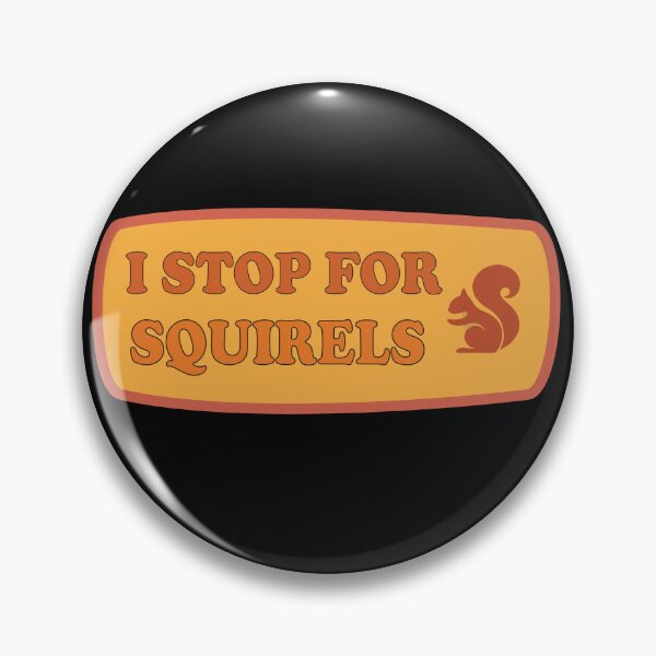 Item preview, I Stop For Squirrels Bumper Sticker - Squirrel Sticker - Stickers for Car  designed and sold by artzaka.