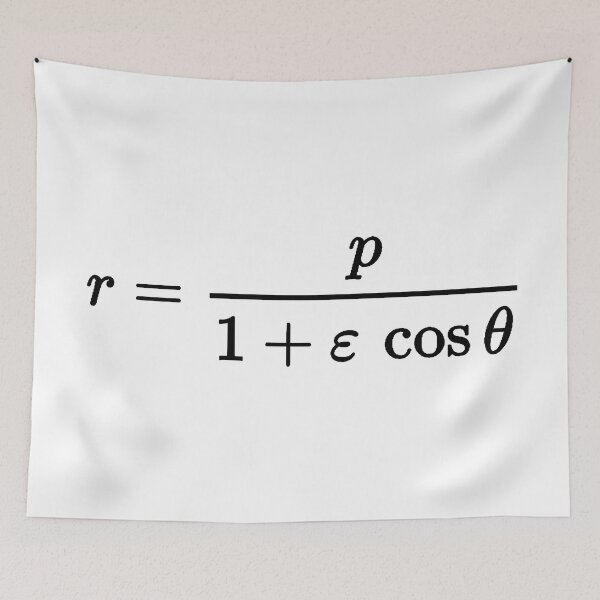 Item preview, Kepler law on the trajectory of planets, classical physics and science designed and sold by NoetherSym.