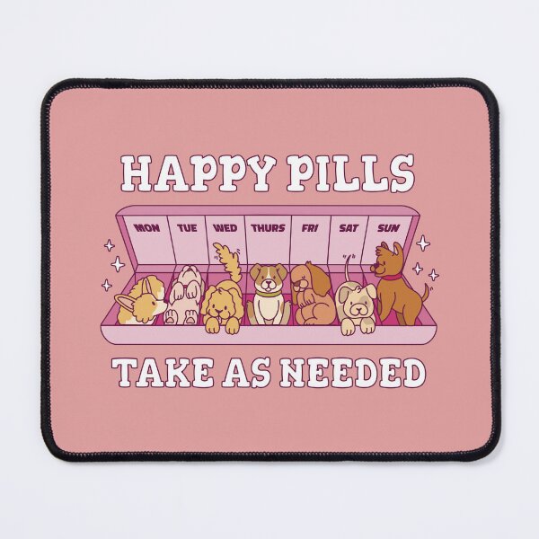 Item preview, Cute Dos Happy Pills Medicine Vet tech Cartoon designed and sold by MrEddie10.