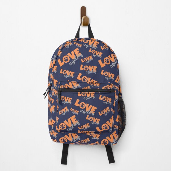 Item preview, Love agility in orange and gray designed and sold by PausePapote.