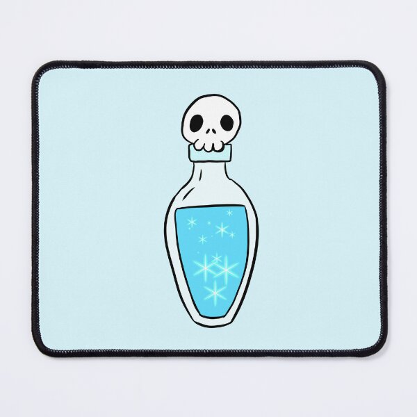 Item preview, Cute blue potion bottle designed and sold by Yarafantasyart.