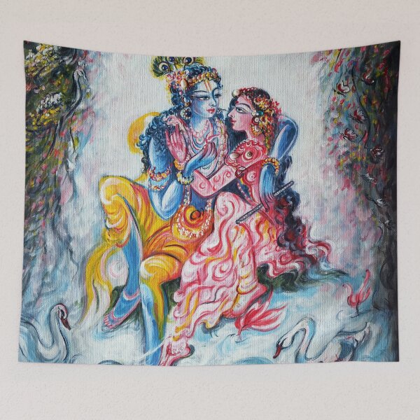Item preview, Radhe Krishna - Love moments designed and sold by Harsh  Malik.