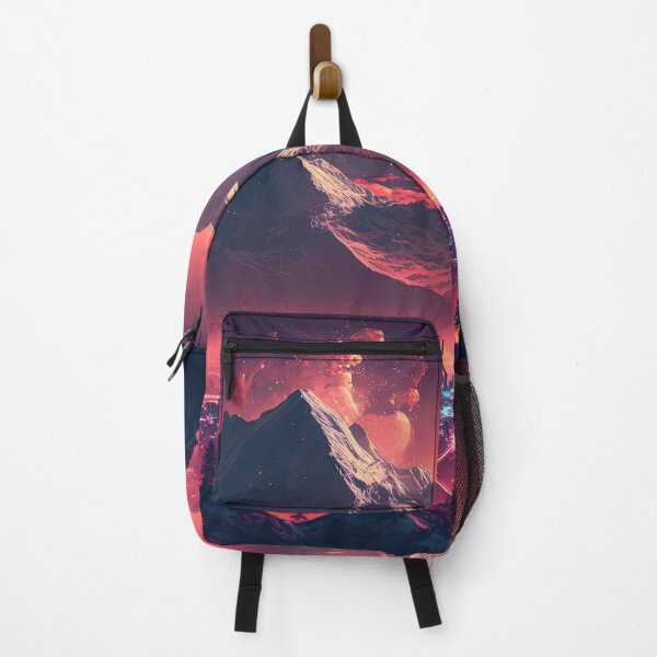 Item preview, Snowy Synthwave: City Lights in the Distance designed and sold by Mullet Monkey.