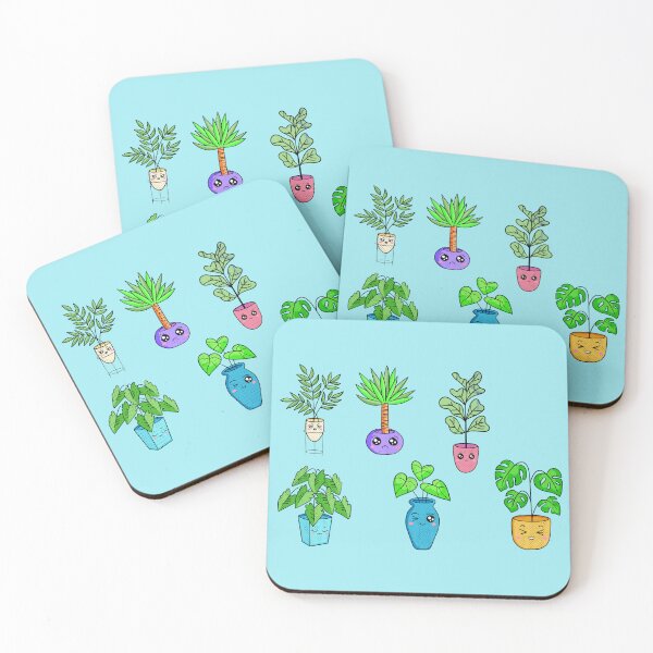 Item preview, Kawaii Leafy Plant Set designed and sold by mikaylart.