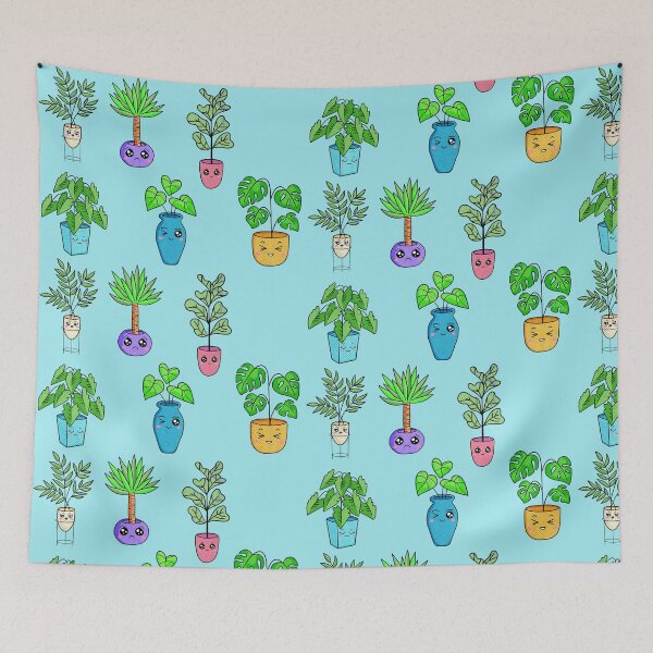 Item preview, Kawaii Leafy Plant Set designed and sold by mikaylart.