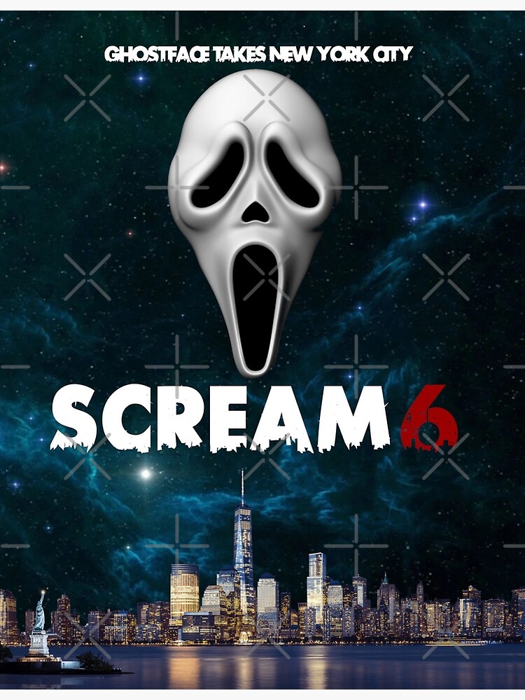 scream VI - scream 6 movie poster Poster for Sale by davidjones16598