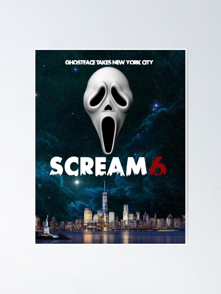 2023 Horror Movie Posters Scream 6 Poster Aesthetic New York 