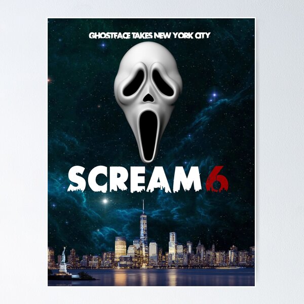  Scream 6, Scream VI 2023 Movie Poster 16x24, Unframed