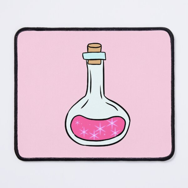 Item preview, Cute pink potion bottle designed and sold by Yarafantasyart.