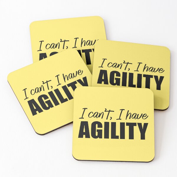 Item preview, I can't, I have agility - I can't, I have agility in English designed and sold by PausePapote.