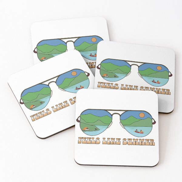 Item preview, Camping canoeing summertime sunglasses designed and sold by CyberSpikeArt.