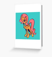 FLUTTERSHY Greeting Card