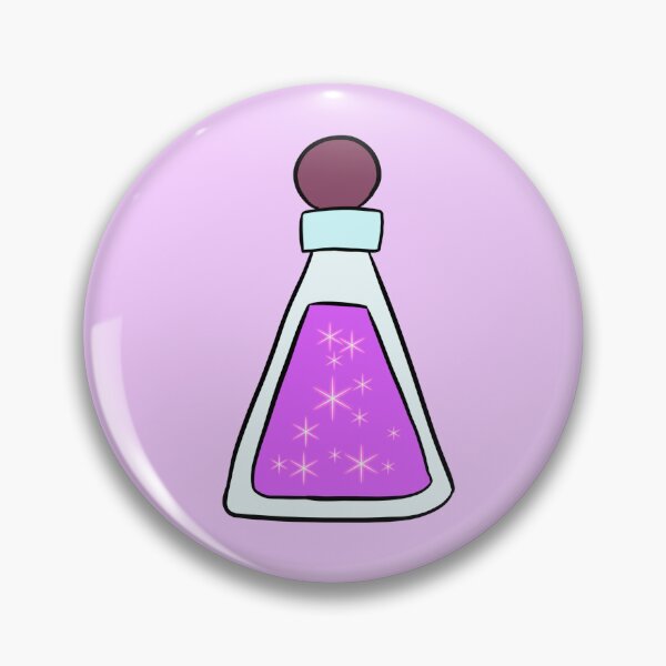 Item preview, Cute purple potion bottle designed and sold by Yarafantasyart.